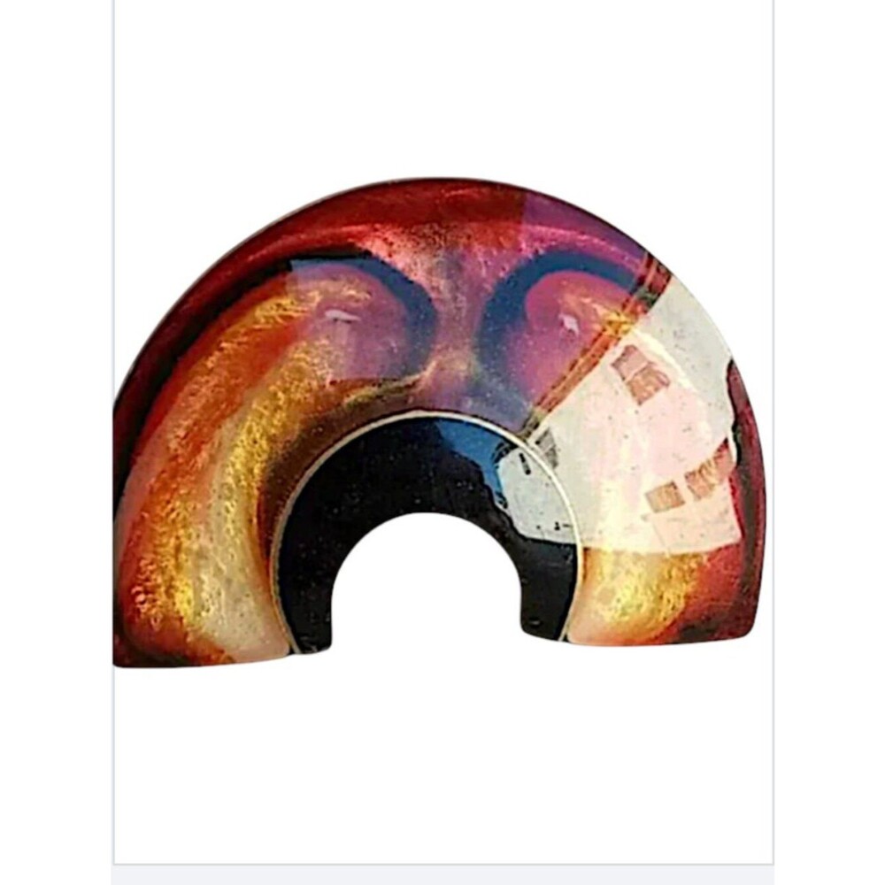 Fiery Rainbow Pin Brooch Vintage Museum Shop